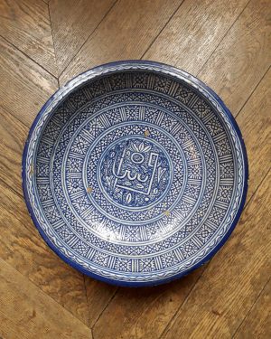 Plat ancien marocain Fes