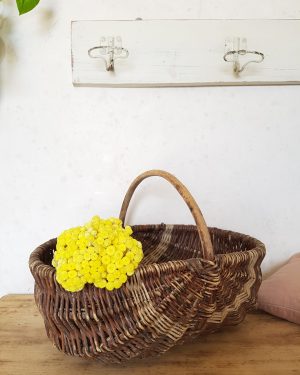 Panier vintage marron
