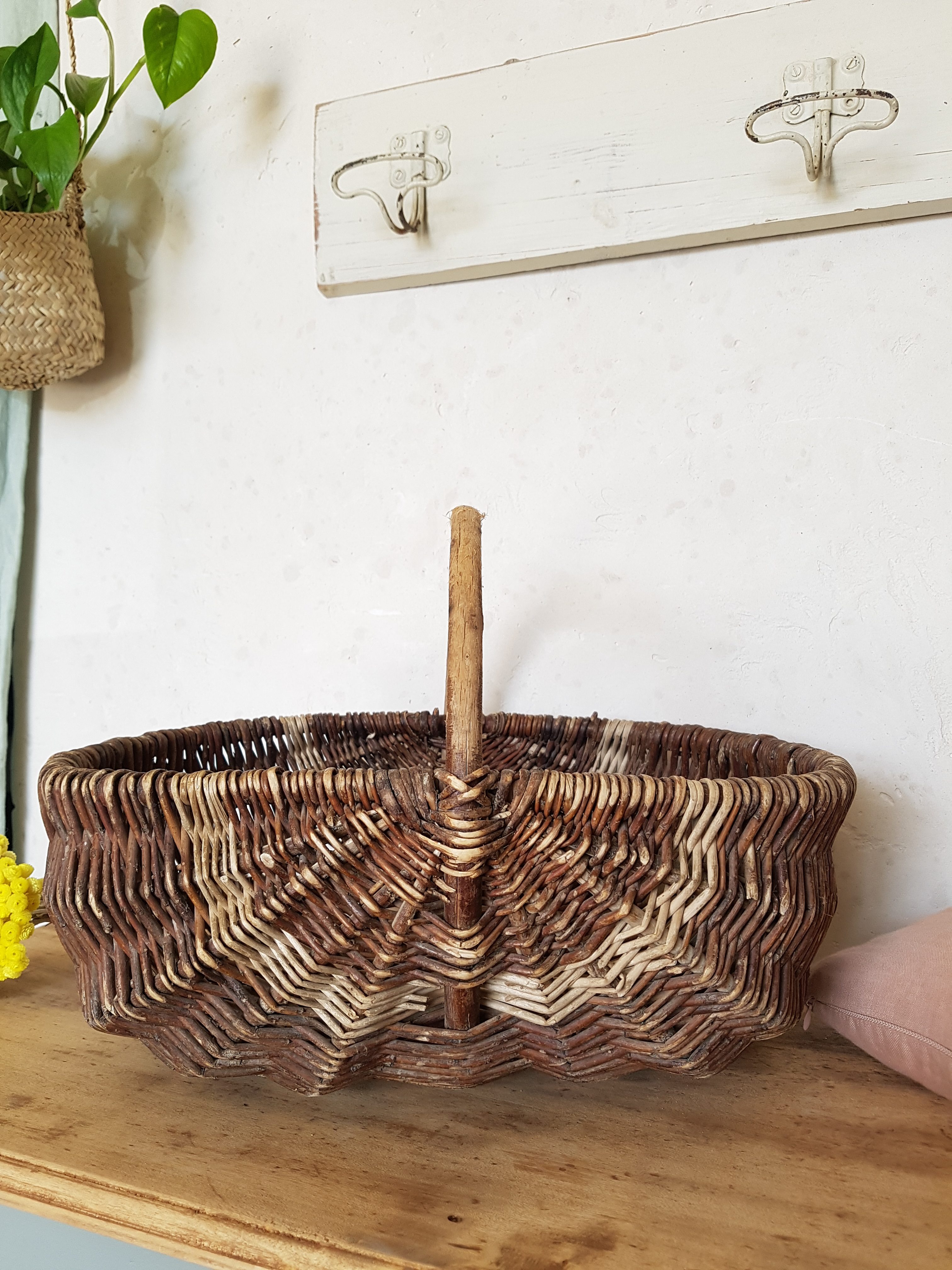 Panier vintage marron 5 Panier vintage marron