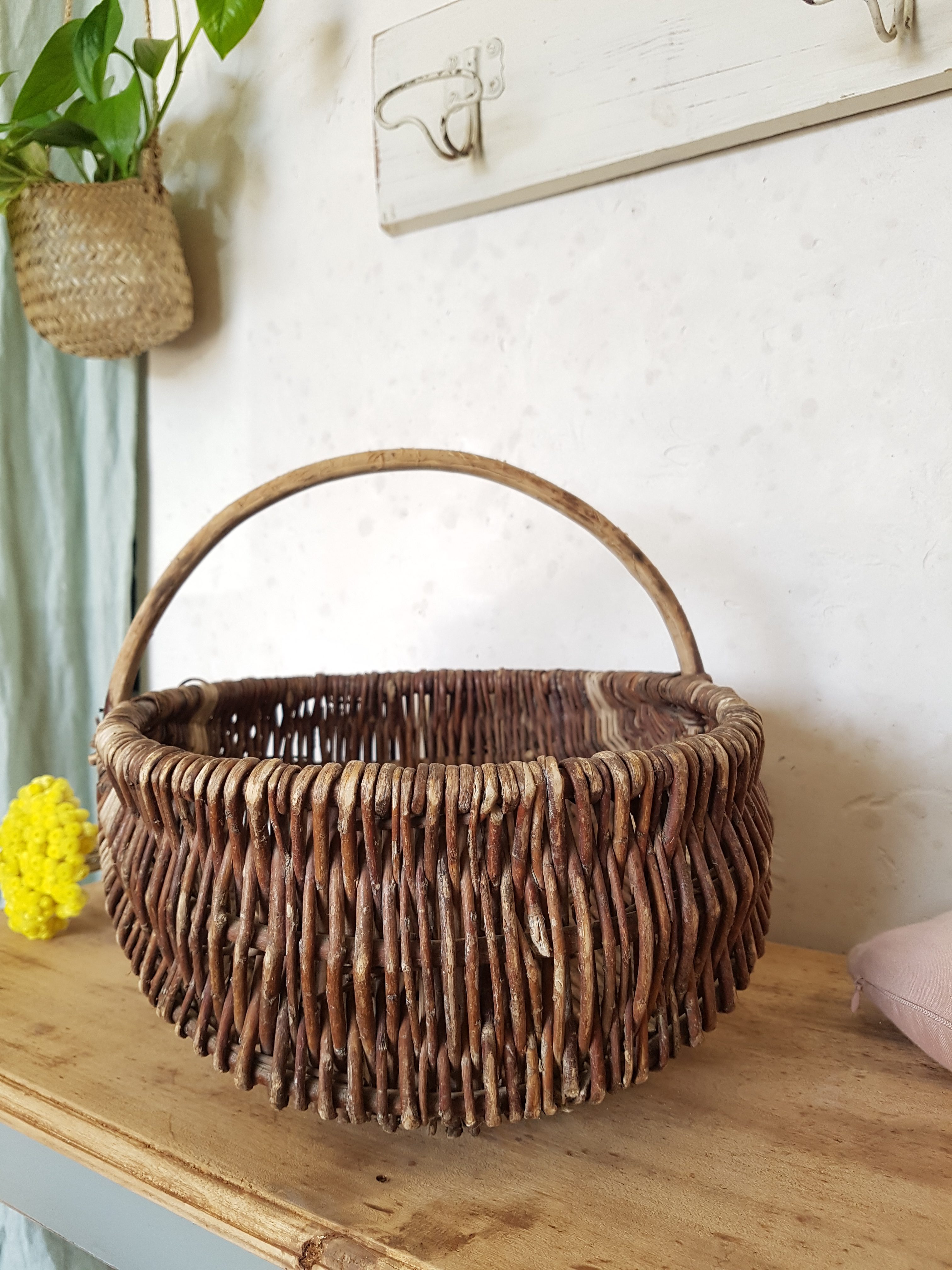 Panier vintage marron 6 Panier vintage marron