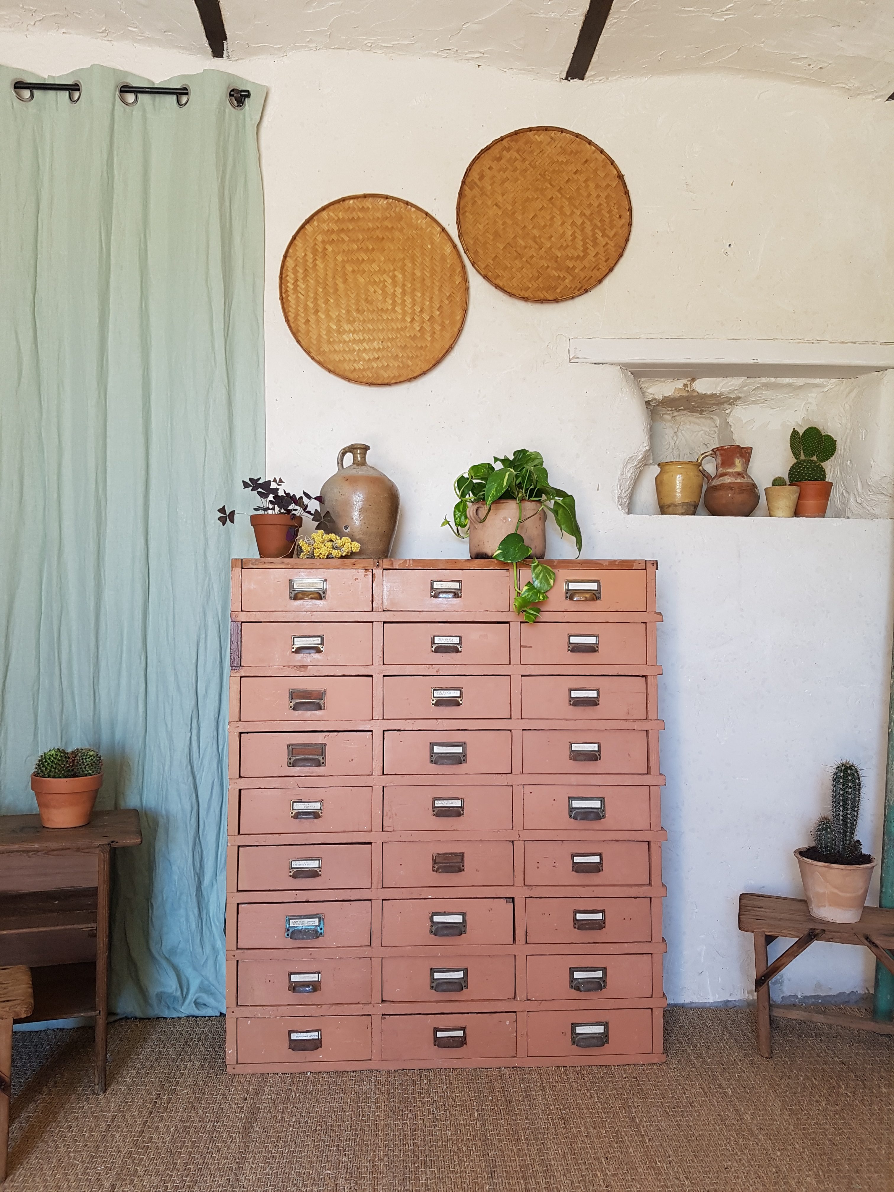 Collections précédentes: Inspirations passées pour vos futurs projets 7 Laurier-rose Meuble de métier d'atelier à tiroirs
