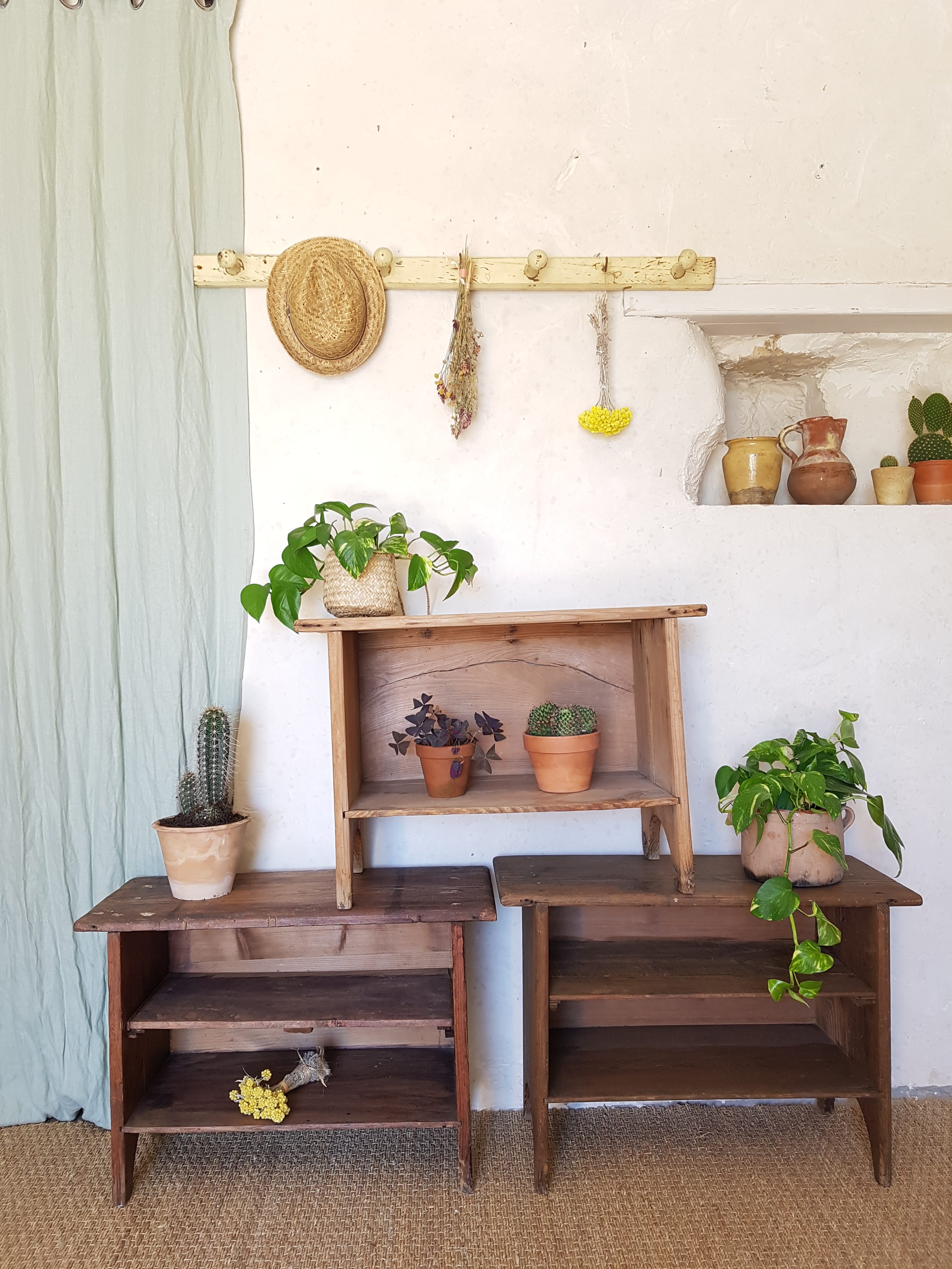 Collections précédentes: Inspirations passées pour vos futurs projets 44 Petit banc étagère vintage