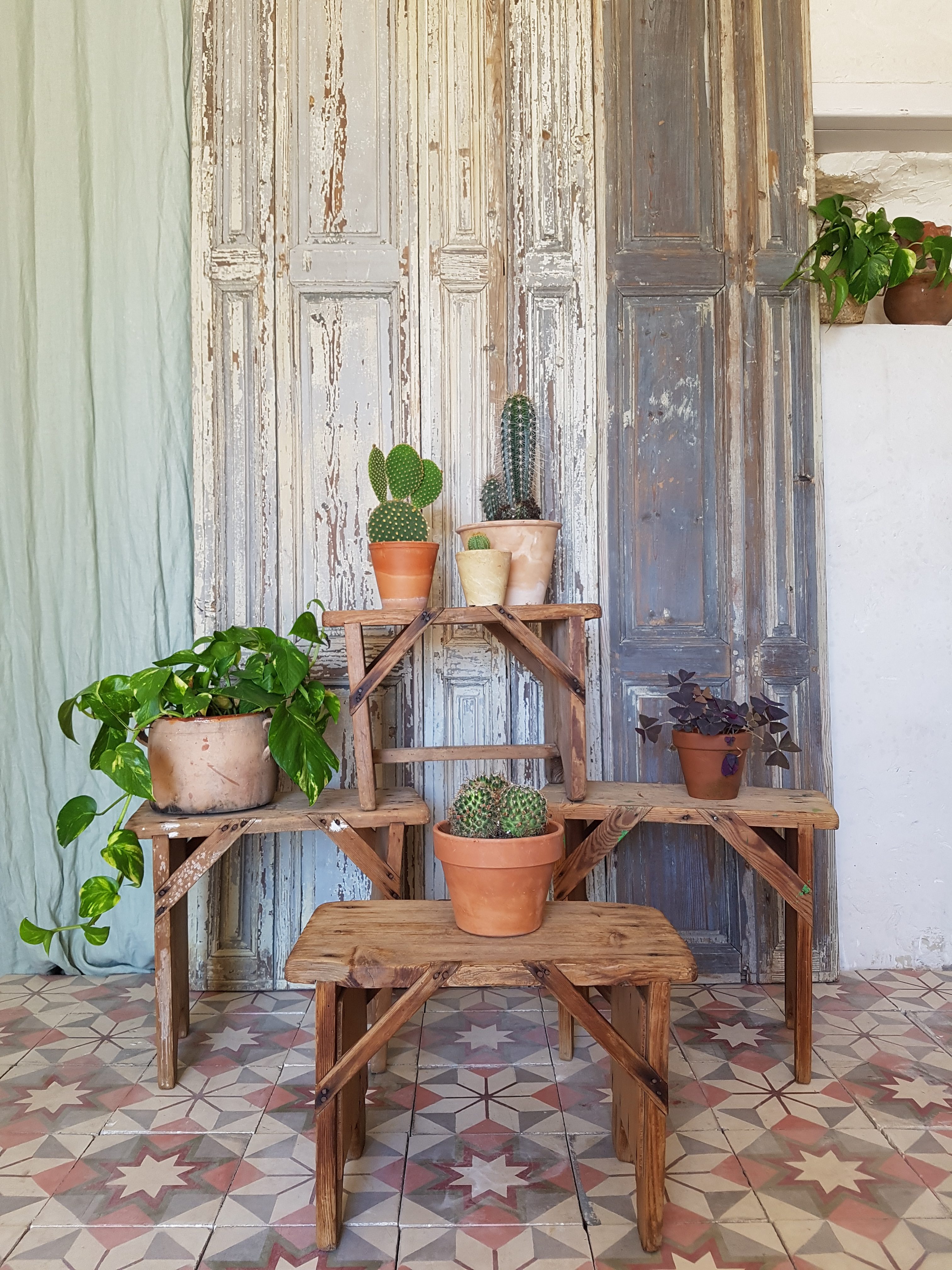 Collections précédentes: Inspirations passées pour vos futurs projets 42 Marche pieds en bois vintage
