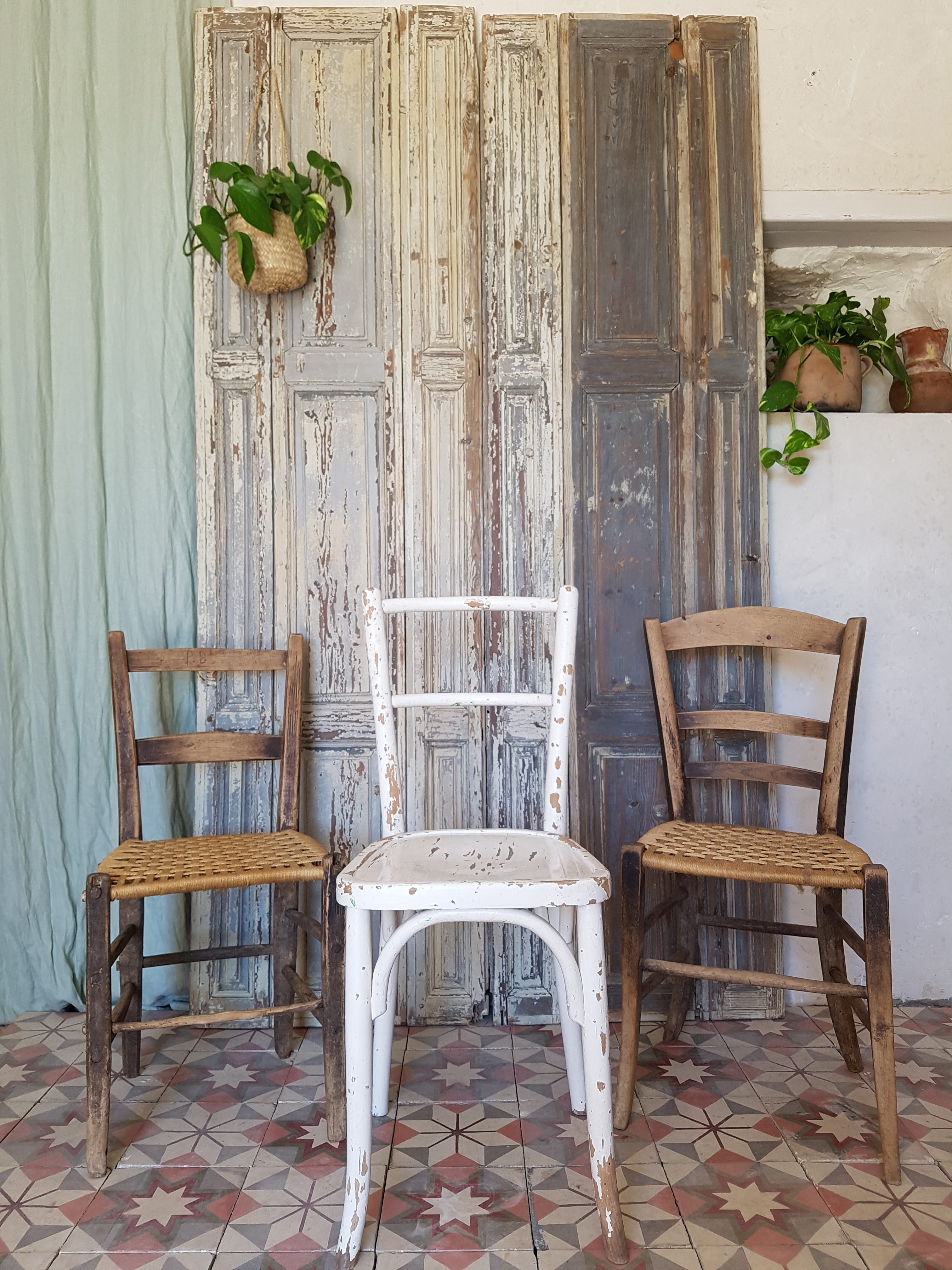 Collections précédentes: Inspirations passées pour vos futurs projets 41 Lot de 3 chaises vintage