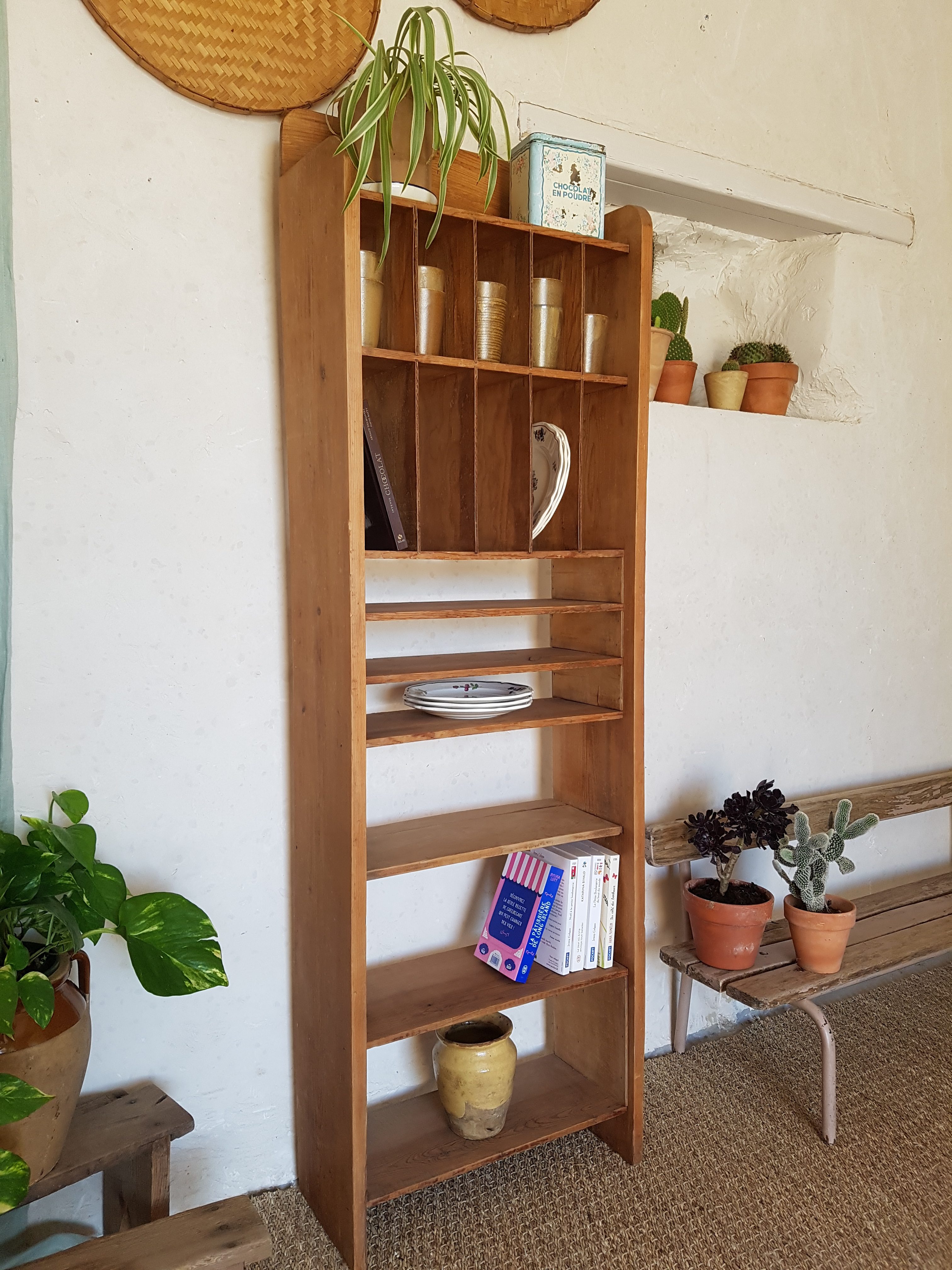 Collections précédentes: Inspirations passées pour vos futurs projets 121 Passiflore Meuble à casiers de tri postal en bois