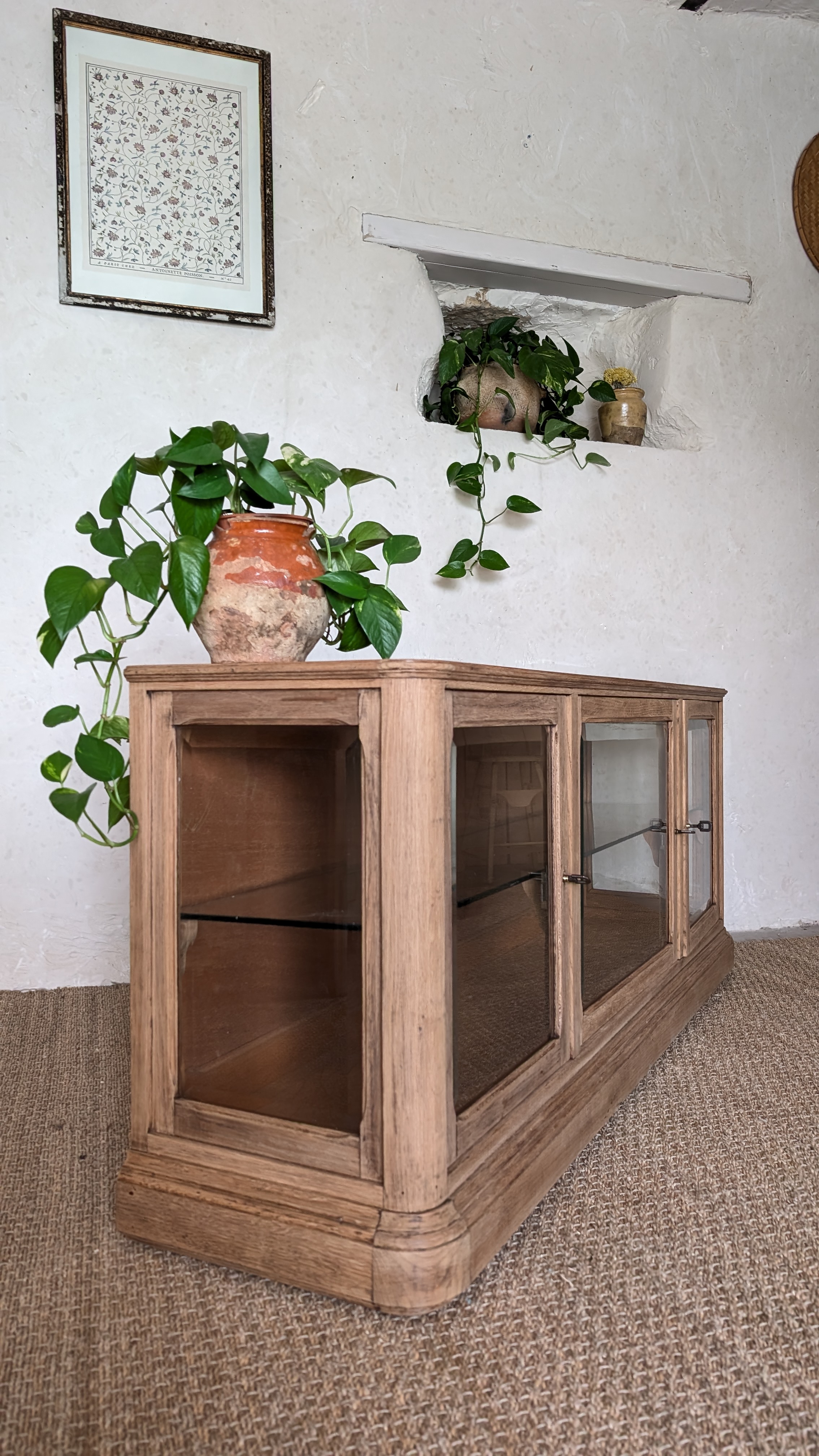 RESERVE Vitrine buffet bas 4 Vitrine buffet bas
