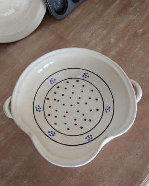 Plat creux égouttoir