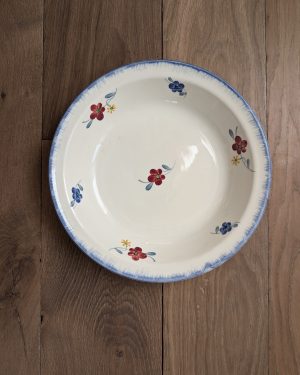 Plat creux Digoin Sarreguemines Mary-Lou