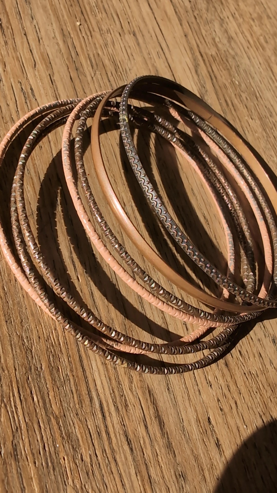 Bracelet jonc semainier vintage 5 Bracelet jonc semainier vintage