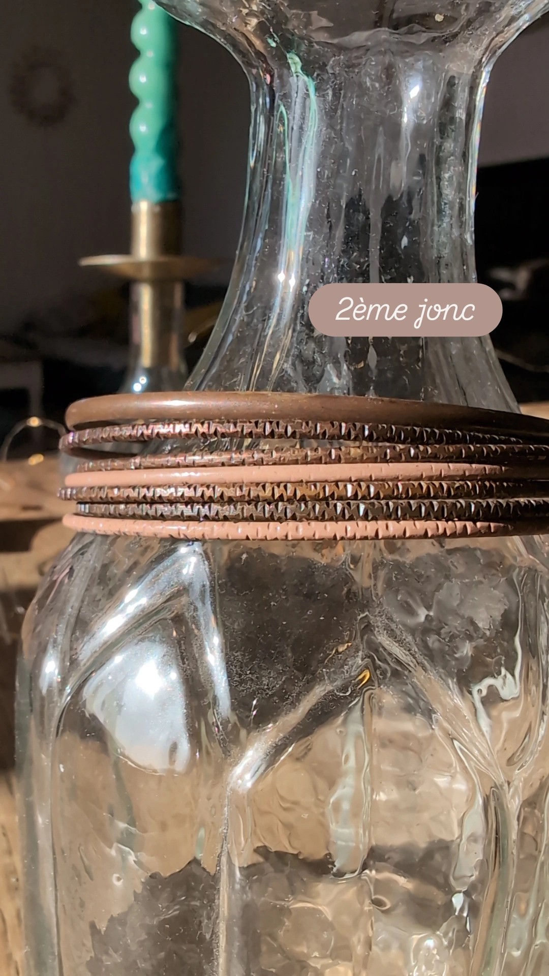Bracelet jonc semainier vintage 3 Bracelet jonc semainier vintage