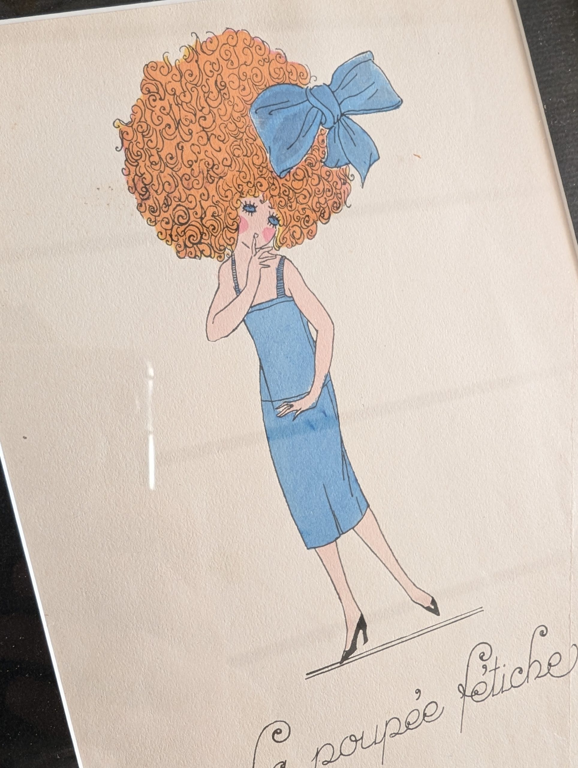 Illustrations anciennes Nos travestis encadrées 20 Illustrations anciennes Nos travestis encadrées