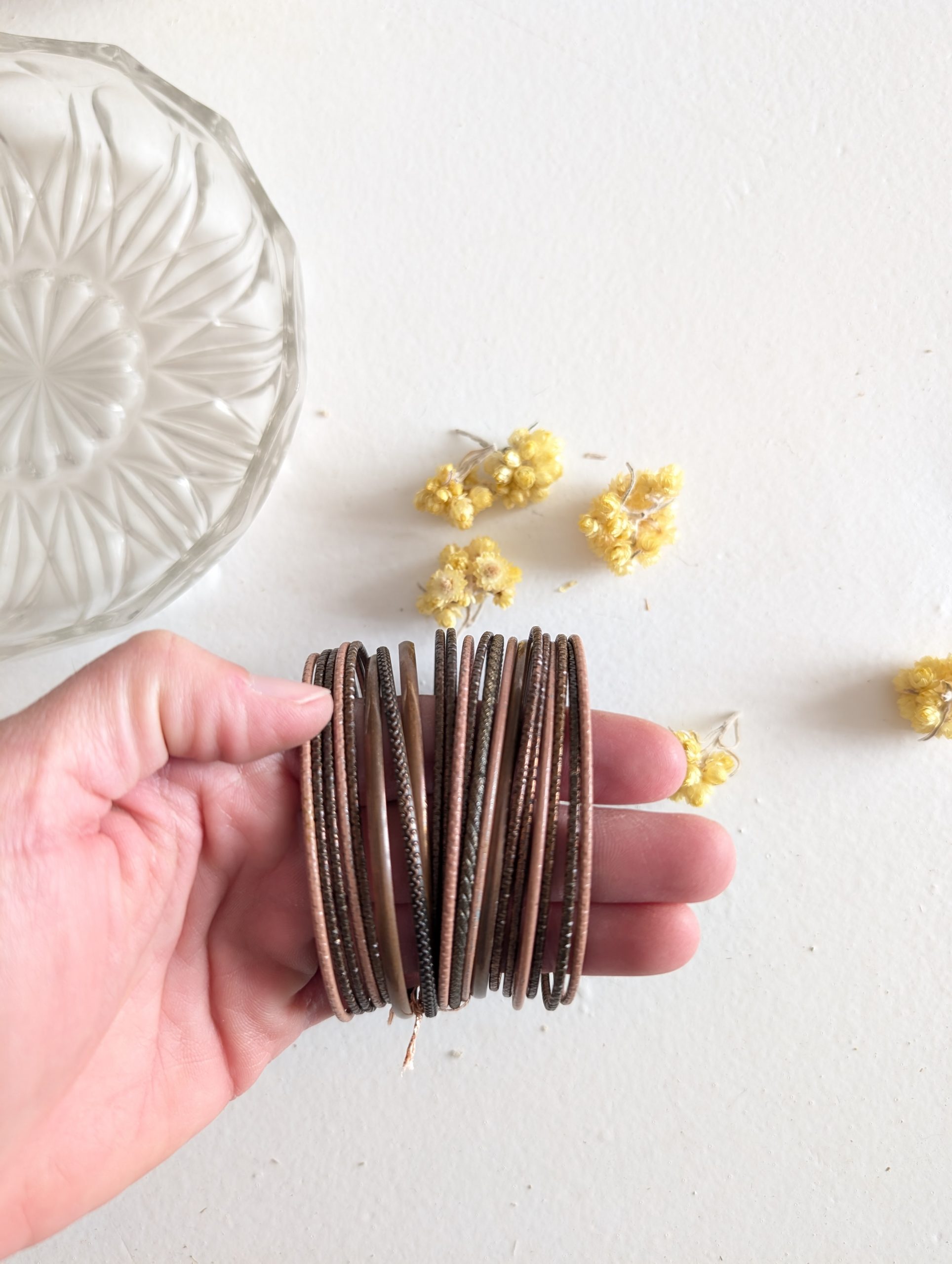 Bracelet jonc semainier vintage 7 Bracelet jonc semainier vintage