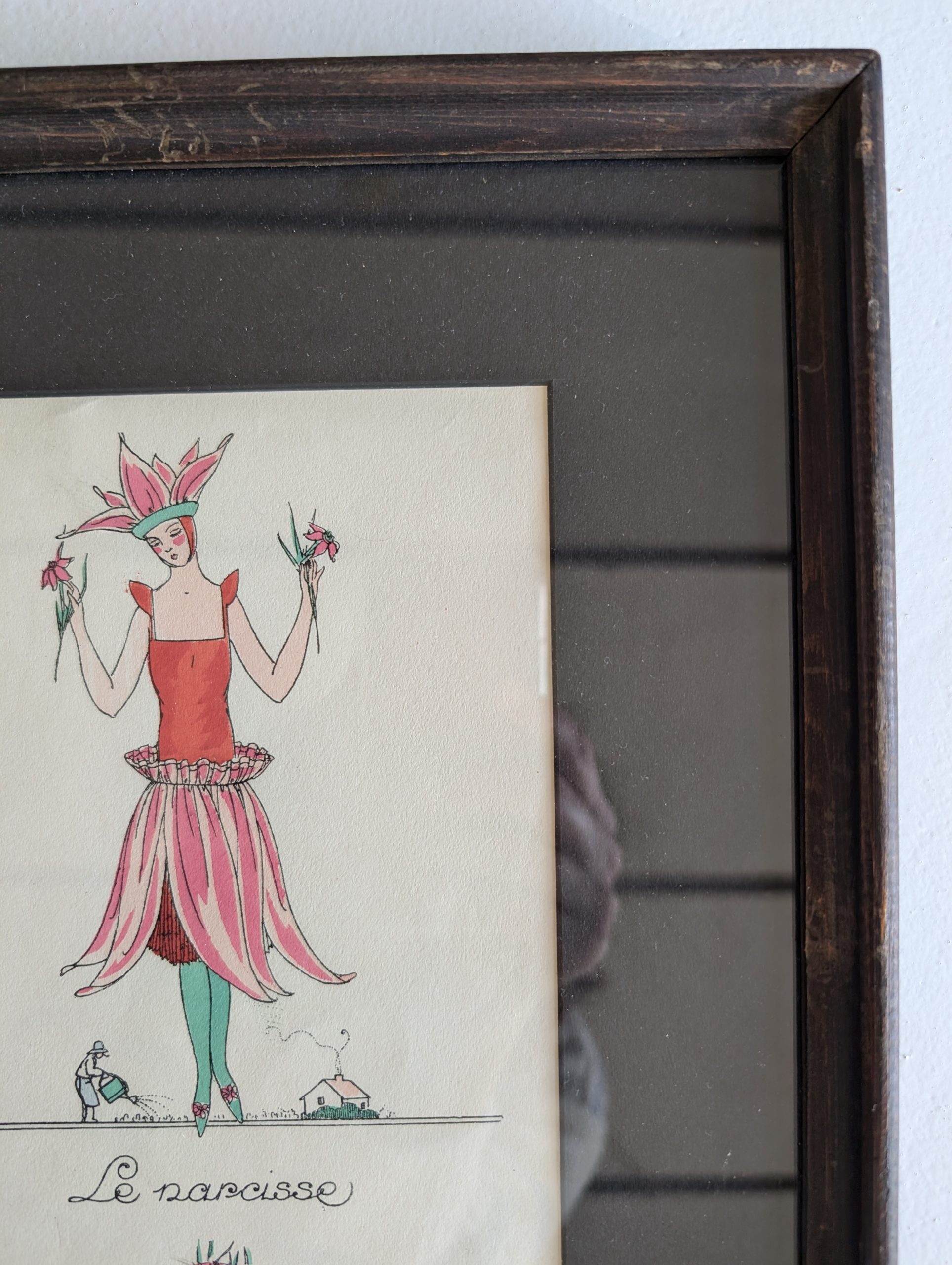 Illustrations anciennes Nos travestis encadrées 5 Illustrations anciennes Nos travestis encadrées