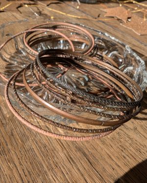 Bracelet jonc semainier vintage