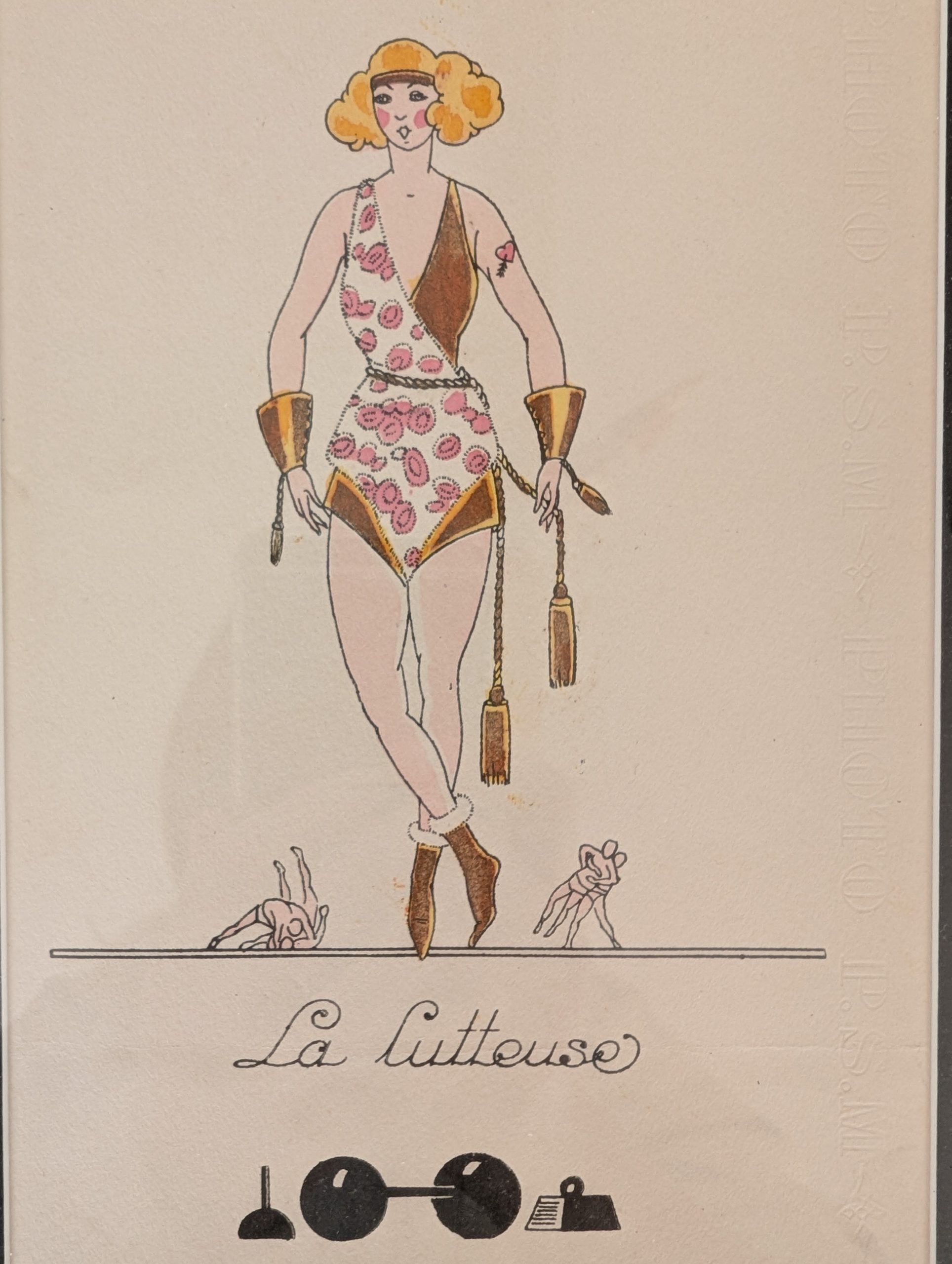 Illustrations anciennes Nos travestis encadrées 15 Illustrations anciennes Nos travestis encadrées