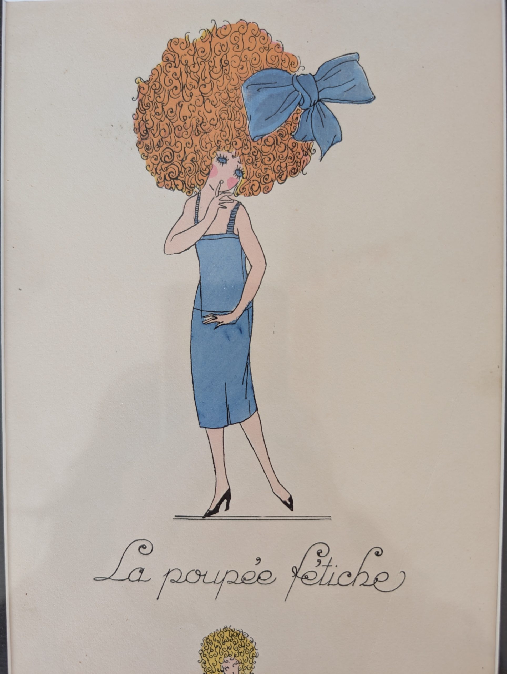 Illustrations anciennes Nos travestis encadrées 19 Illustrations anciennes Nos travestis encadrées