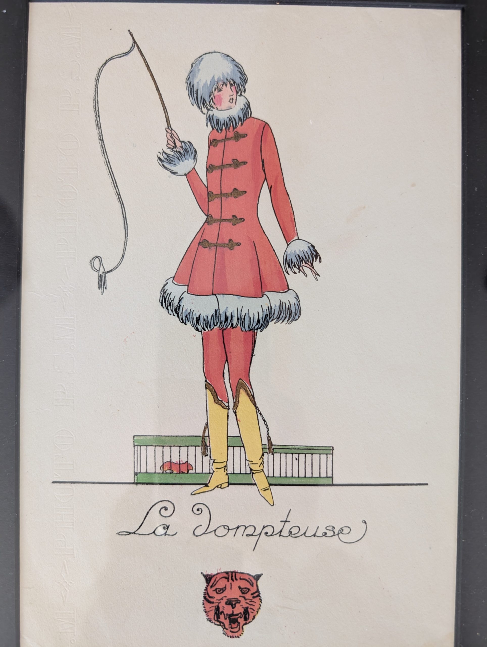 Illustrations anciennes Nos travestis encadrées 23 Illustrations anciennes Nos travestis encadrées