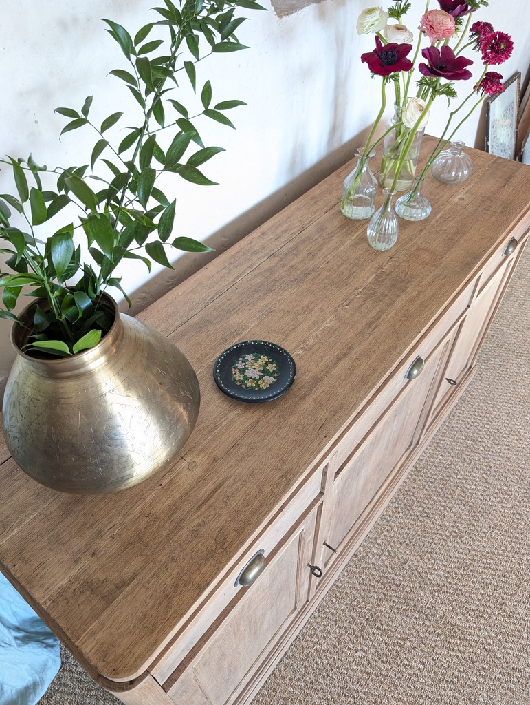 Buffet enfilade en chêne